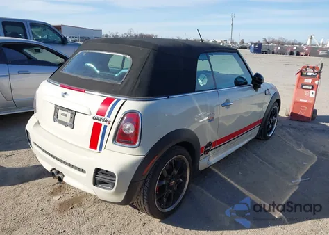 2010 Mini Cooper S из США, поврежденный, VIN WMWMS3C52ATY51251